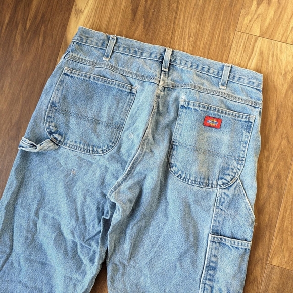 Vintage Dickies Carpenter Workwear Cargo Skate Jeans - Picture 2 of 7